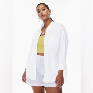 Aritzia Wilfred Free Relaxed Shirt